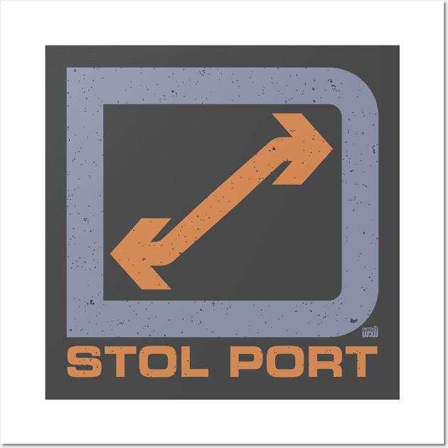 Stol Port Wall Art by RetroWDW